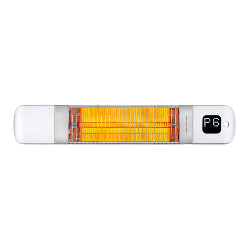 Карбоновый обогреватель Luxeva PRO Mini WL white инфракрасный 1200 Ватт пульт ДУ терморегулятор таймер IP65