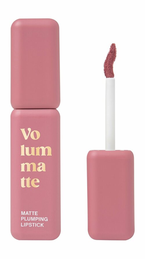 VIVIENNE SABO Жидкая помада для губ устойчивая матовая с плампингом Volummatte, 5 мл, 06 Розовый