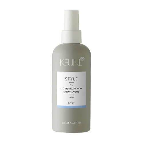 Keune STYLE LIQUID HAIRSPRAY №97 Стиль Лак неаэрозольный 200мл укладка и стайлинг keune лак для волос 86 style freestyle spray