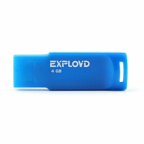 USB-флэшка Exployd 560, 4 Гб, синяя, 1 шт