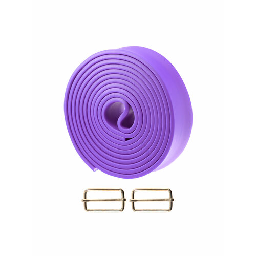 Эспандер латексный ленточный борцовский жгут спортивный лента фиолетовый 885₽
