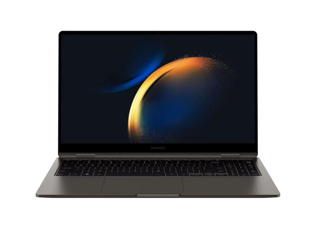 15.6" Ноутбук Samsung GalaxyBook3 360 (Intel Core i7-1360P, 16GB RAM, SSD 512Gb, 1920x1080 FHD AMOLED 60Hz Сенсорный Экран, Win 11 Home, Graphite), NP750QFG-KA2US