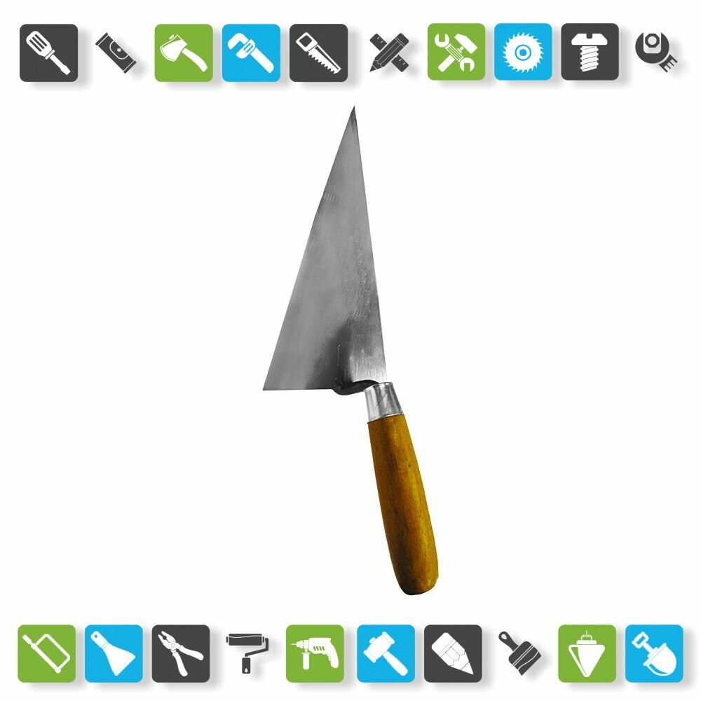 фото Кельма треугольная Biber 35432 200 мм