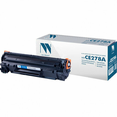 Картридж лазерный NV PRINT NV-CE278A для HP LaserJet P1566/1606DN 361183 (1) картридж nv print ce278a 2100стр черный