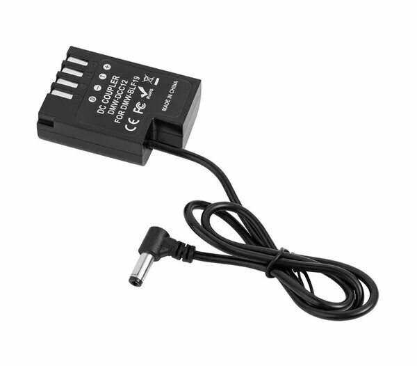 Кабель SmallRig 3248 питания для адаптера DC5521 to Dummy Battery DMW-BLF19