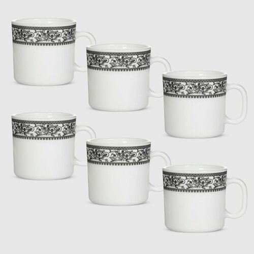 Набор кружек La Opala Persian grey 6 шт 1300₽