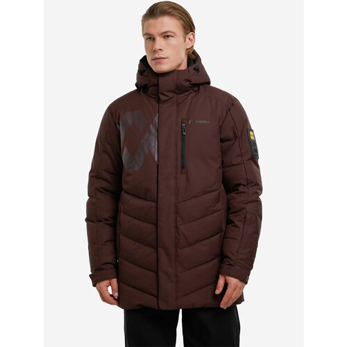 Куртка спортивная Volkl, размер 52/54, коричневый ветровка volkl размер 52 черный коричневый