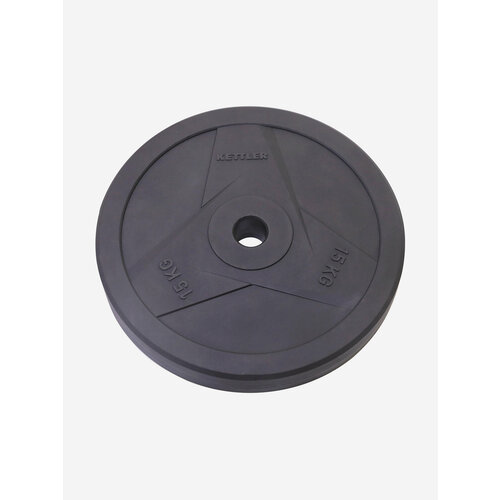 Блин чугунный обрезиненный KETTLER 15 кг Черный RUS Бр Ориг one size 6499₽