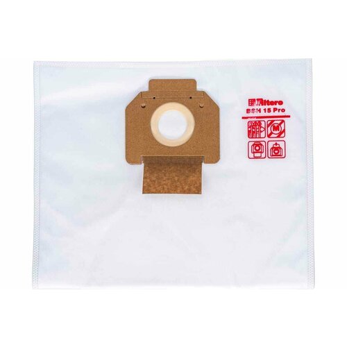 Мешки для пылесоса Bosch Dewalt Festool Flex Hilti Nilfisk Ryobi Sparky Stihl Tmb Корвет трехслойные синтетические Filtero BSH 15 Pro 20л 5шт 05623 2335₽