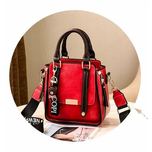 Сумка кросс-боди Porfetto, фактура гладкая, черный