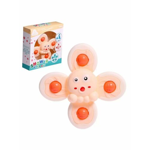 Спиннер для ванной «Осьминожка», на присоске