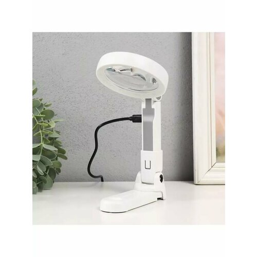 Лампа-лупа для творчества линзы d-2 см и 75 см 11х9х228 с 2053₽