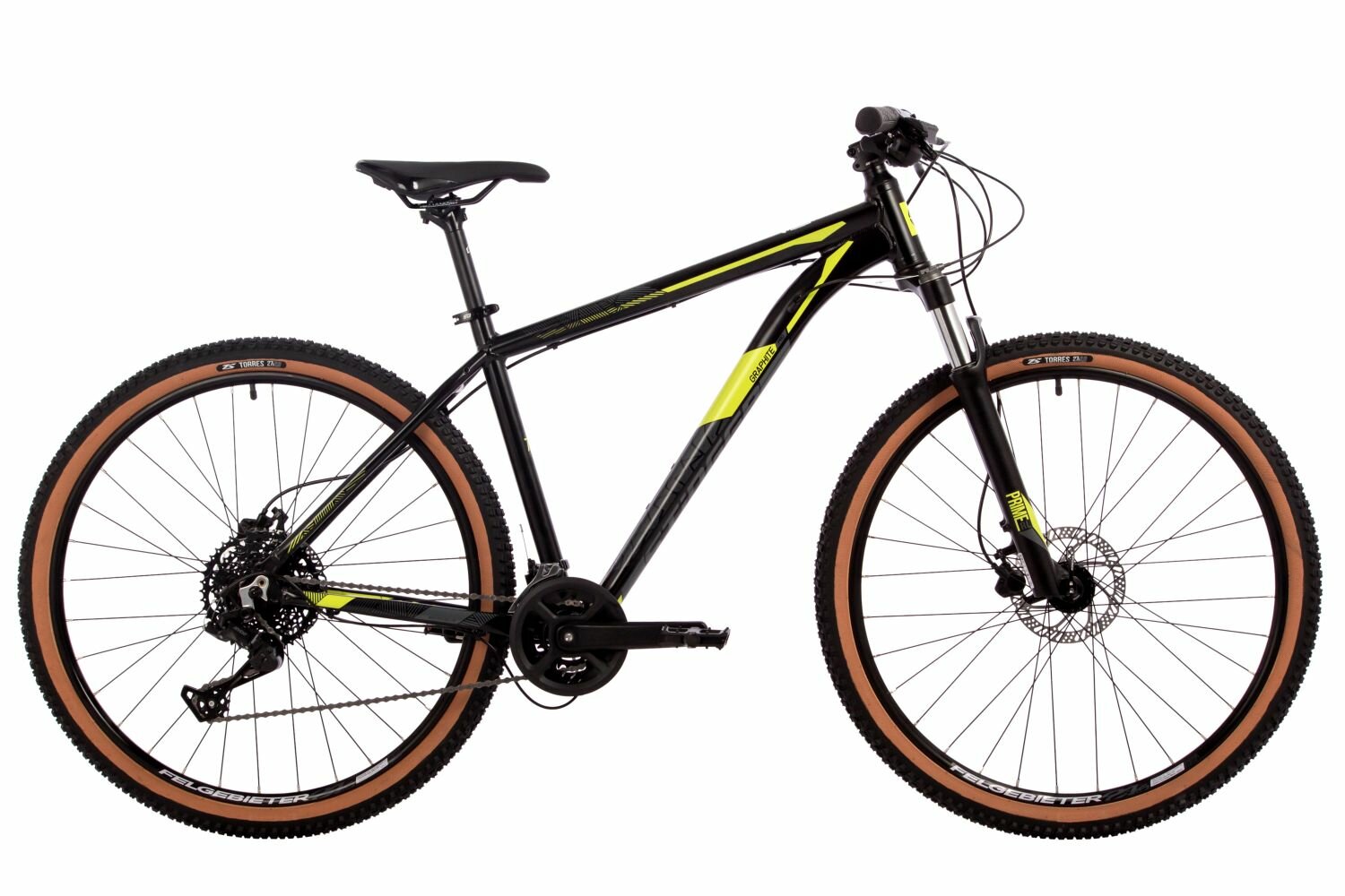 Велосипед Stinger Graphite Pro 27.5" (2024) (Велосипед STINGER 27.5" GRAPHITE PRO черный, алюминий, размер 16")