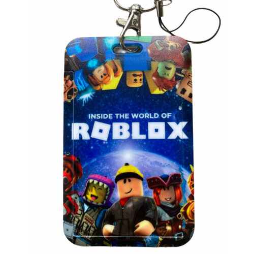 Бейдж для пропуска с лентой Роблокс