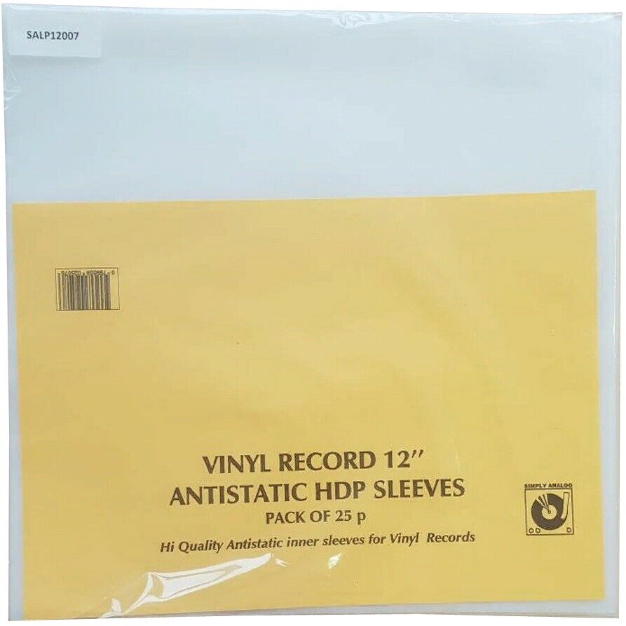 Антистатический конверт Simply Analog (SALP12007) PE Inner Sleeves — фото 1