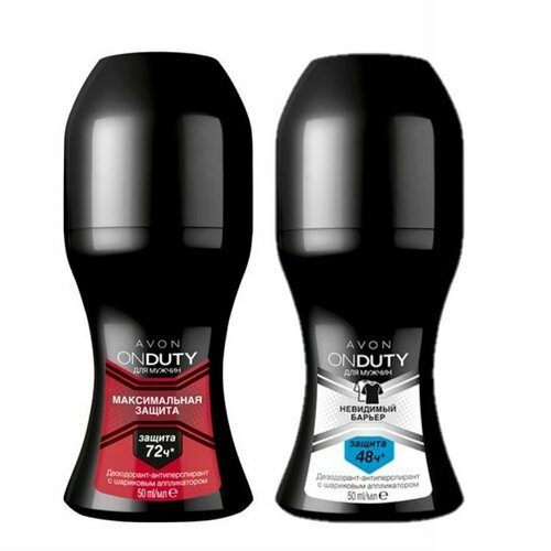 AVON Набор мужской Дезодорант-антиперспирант Максимальная защита Невидимый барьер 2шт50мл 600₽