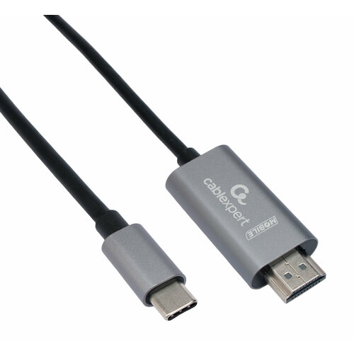 Кабель-переходник с Type-C на HDMI Cablexpert CCB-A-CM-HDMI-18M v20 Mobile 18 метра черный 1099₽