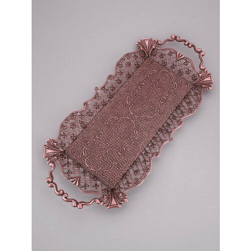 Поднос на 2 чашки, Медь, Турция, 1 шт