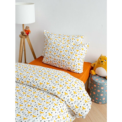 Постельное белье детское 1,5-спальное Лен Наш от Василисы, Лисы