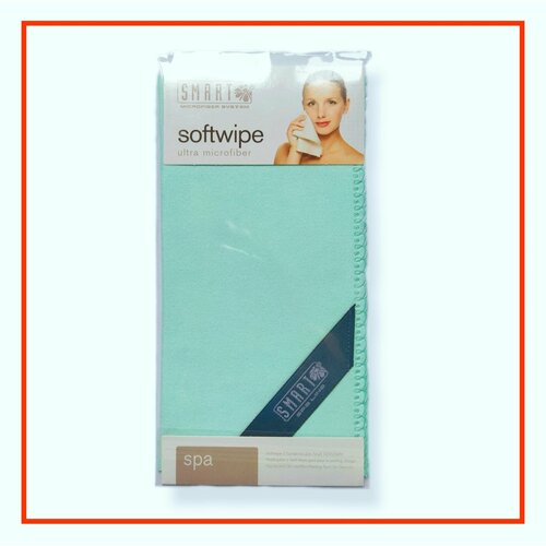 Салфетка Smart для умывания и удаления макияжа , 20х20 см, зелёная. Эко-кот