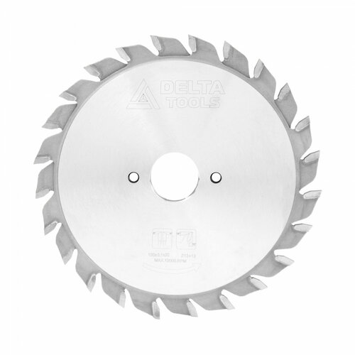 Пила подрезная DELTA TOOLS 120x20x3.1x24T WZ 6гр коническая