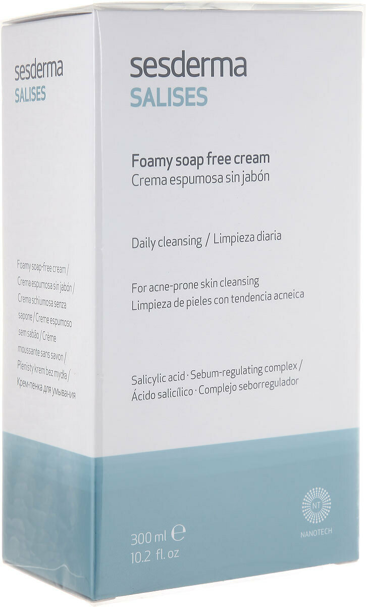 Sesderma Salises пенящийся крем для умывания, 300 мл