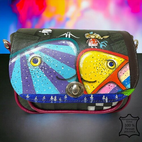 Сумка кросс-боди Pelle Volare, зеленый