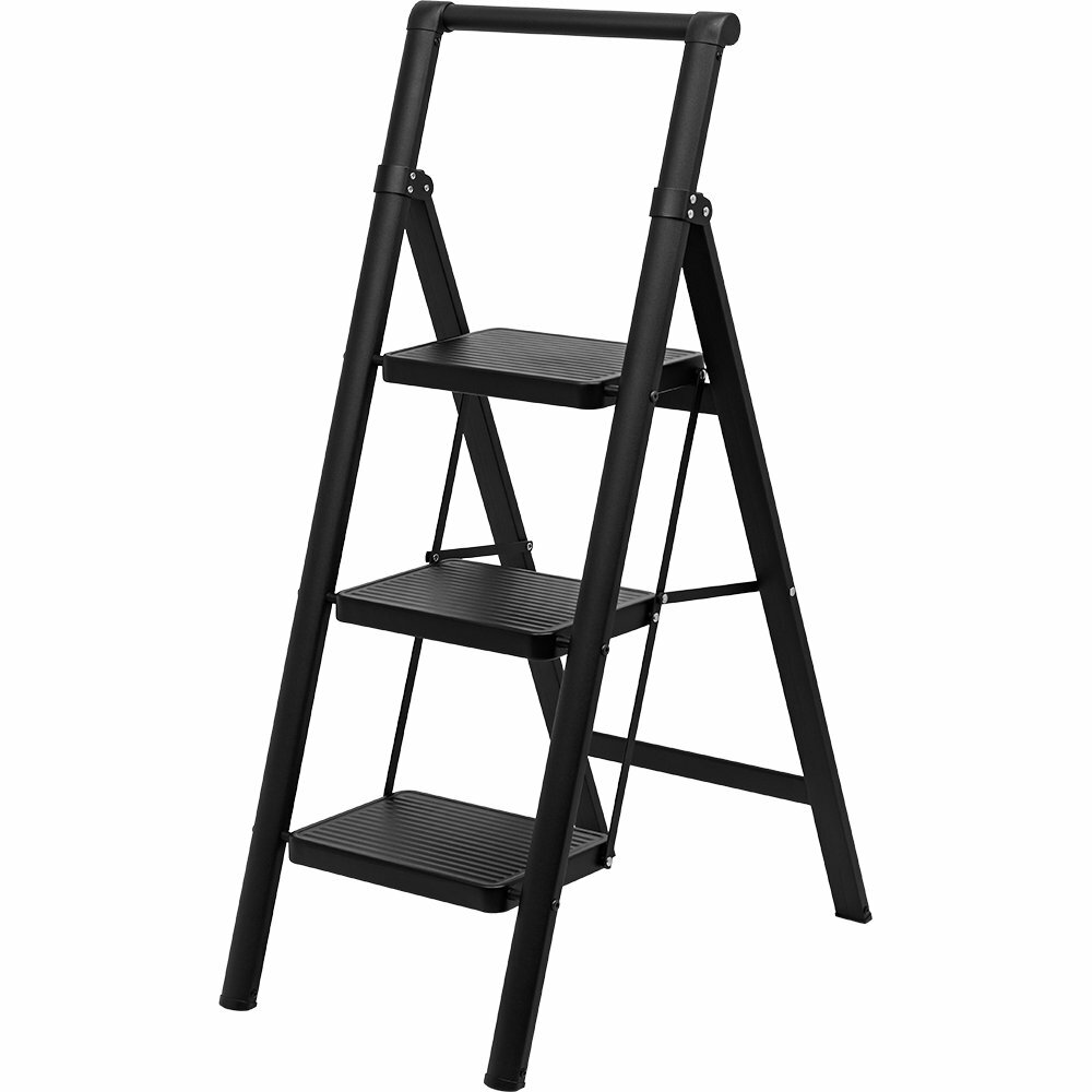 фото Лестница-стремянка стальная Raybe RMS080 0,8 м