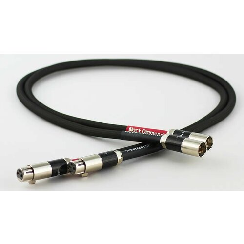 Кабель межблочный аудио Tellurium Q XLR Black Diamond 1.0m