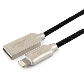 Кабель Apple Lightning 8pin - USB 2.0 шт 1.0м (Cablexpert, сертфиц. черный)