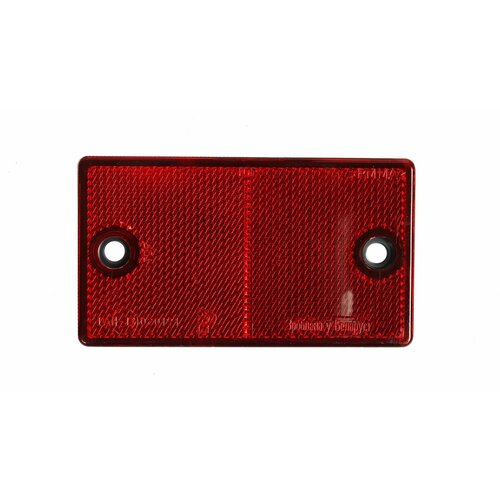 Катафот габаритный красный 65х115мм руденск 338₽