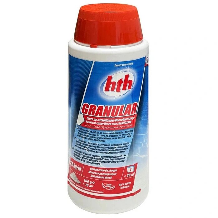 HTH Granular (хлор в гранулах) 25 кг цена - за 1 шт