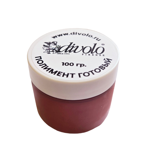 Полимент готовый болюс глина Divolo красный 100 гр 600₽