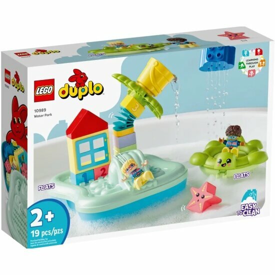 Конструктор LEGO DUPLO 10989 "Аквапарк", пластик, 19 деталей, от 2 лет — фото 1