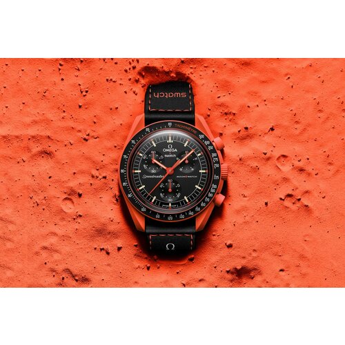 фото Наручные часы swatch, красный