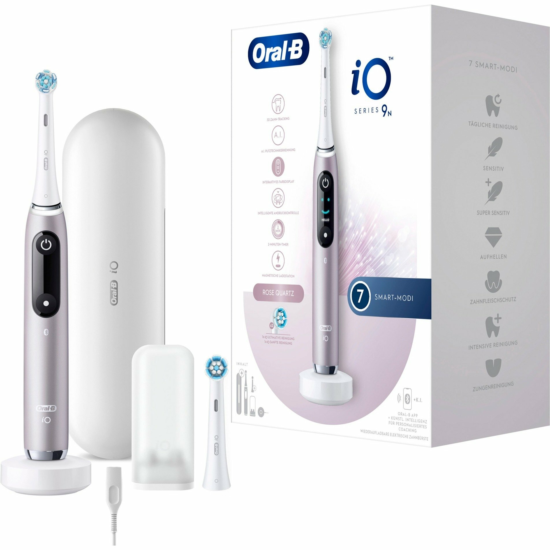 ORAL-B Электрическая зубная щетка Oral-B iO Series 9N Rose Quartz (iOM9.2i1.1AD)