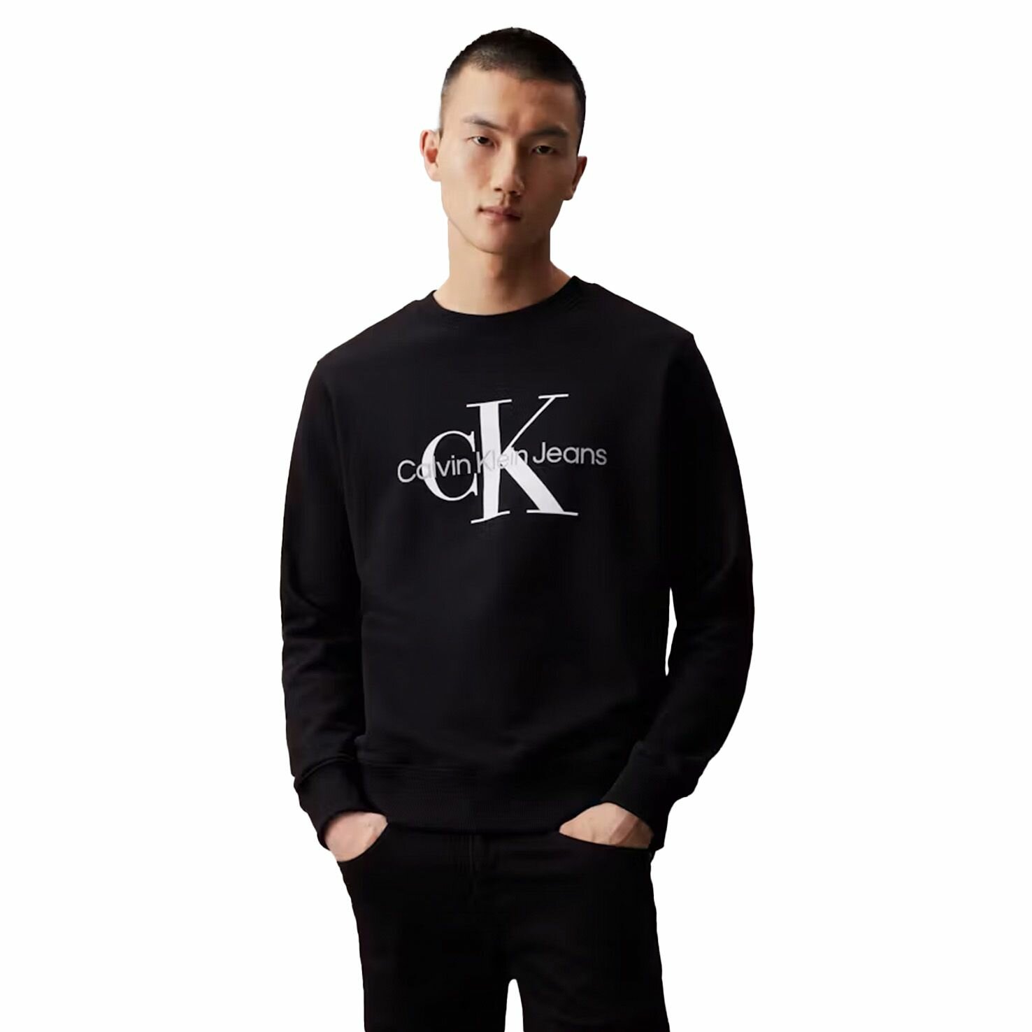 Свитшот CALVIN KLEIN CORE MONOLOGO CREWNE