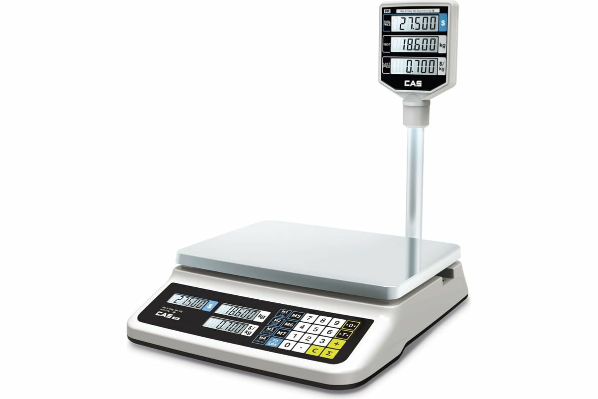 фото Весы торговые CAS PR-30B (LCD, II)