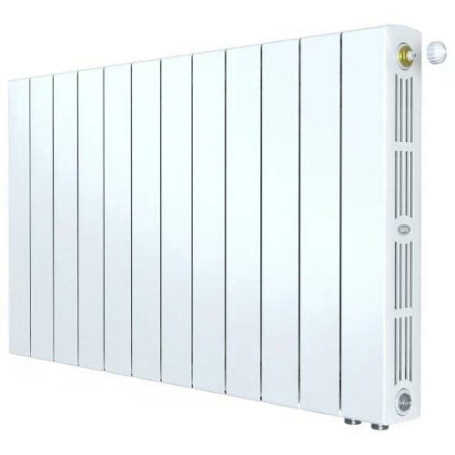 БиМеталлический радиатор Rifar SUPReMO Ventil 500 \ 12 секций \ с нижним правым подключением