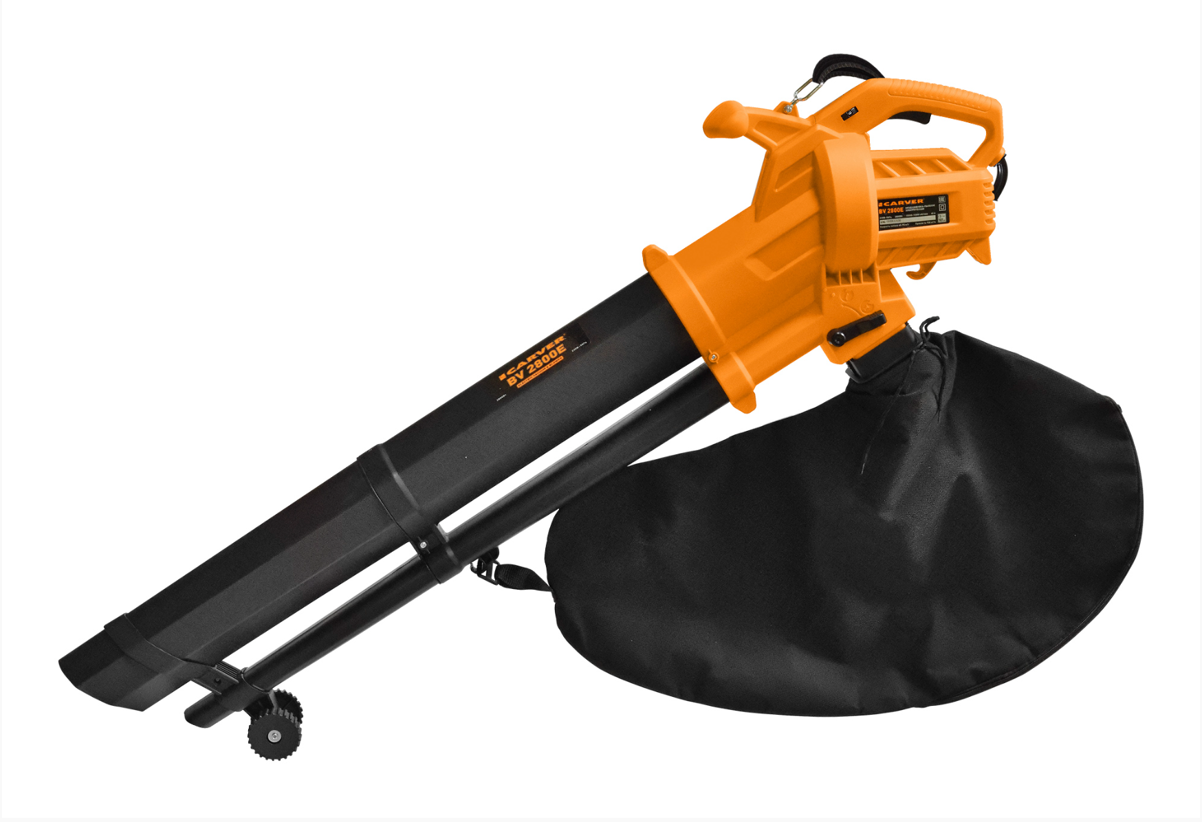 Электрический садовый пылесос Carver BV 2800E 2800 Вт