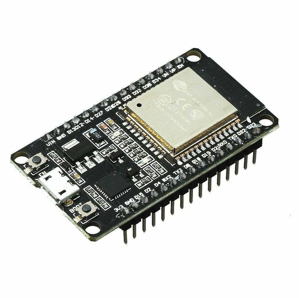 ESP32 Devkit V1 с спаянными разъемами