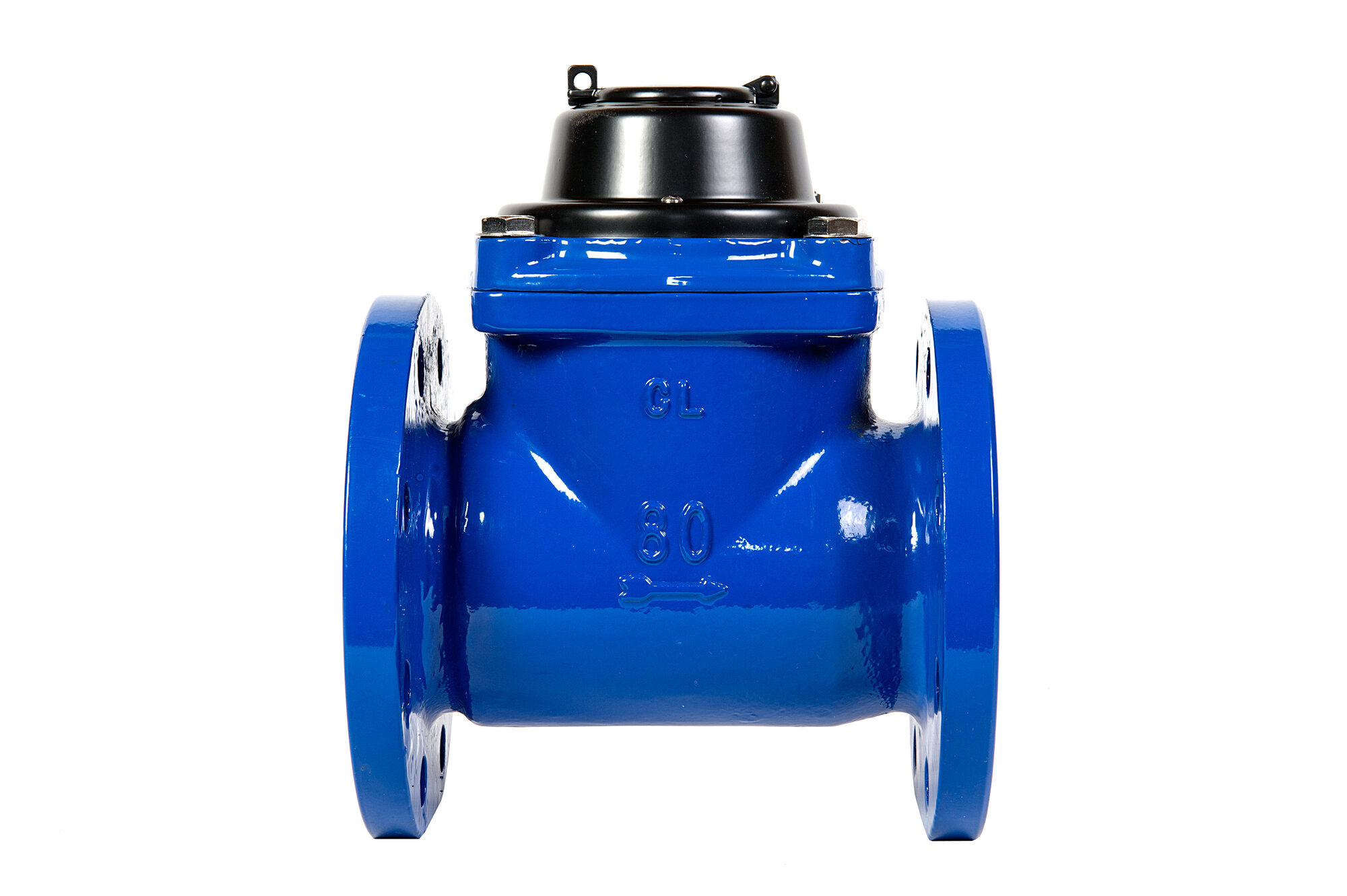 Водосчетчик Декаст СТВХ-80 3", фланцевый, чугун, монтажная длина 225мм — фото 1