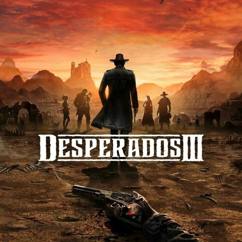 Игра Desperados III для PC ПК активация в стим Steam для региона РФ Россия цифровой ключ 561₽