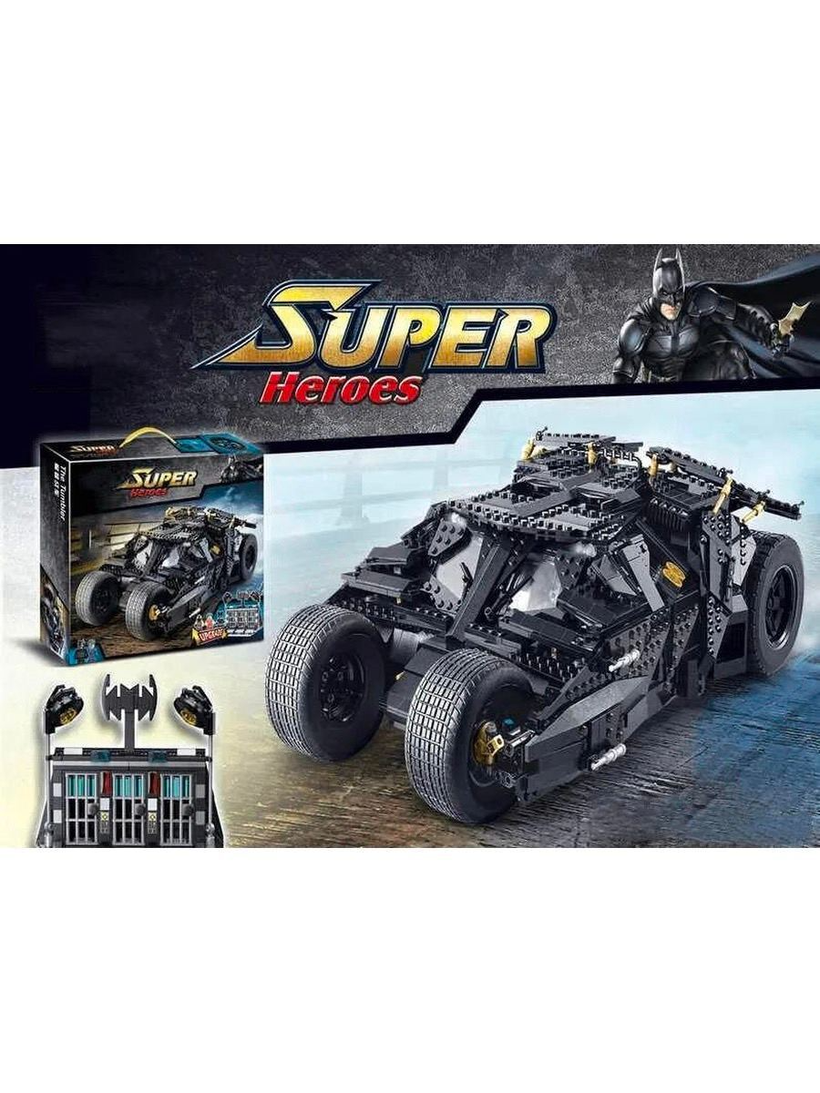 Конструктор / Super Heroes / Супергерои Тамблер Бэтмобиль / 2113 детали