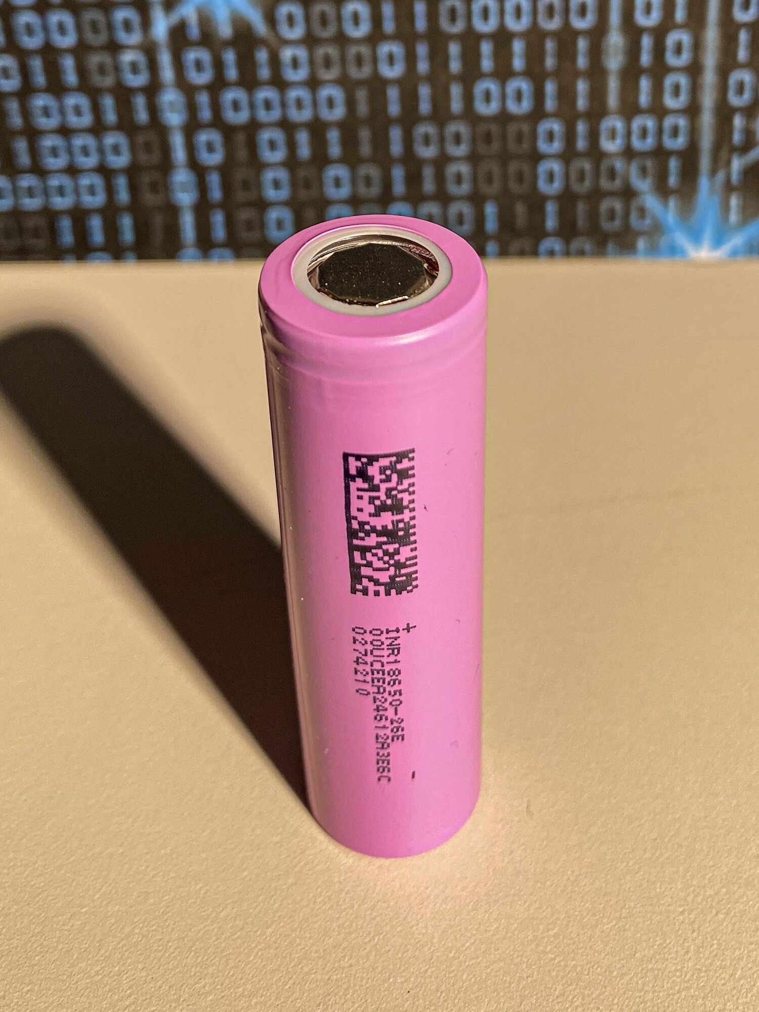 Аккумулятор 18650 DMECG INR18650-26E 2600mAh 5C(13A) 3.6-4.2V сопротивление 17-18mOm продукт категории А 10шт — фото 1