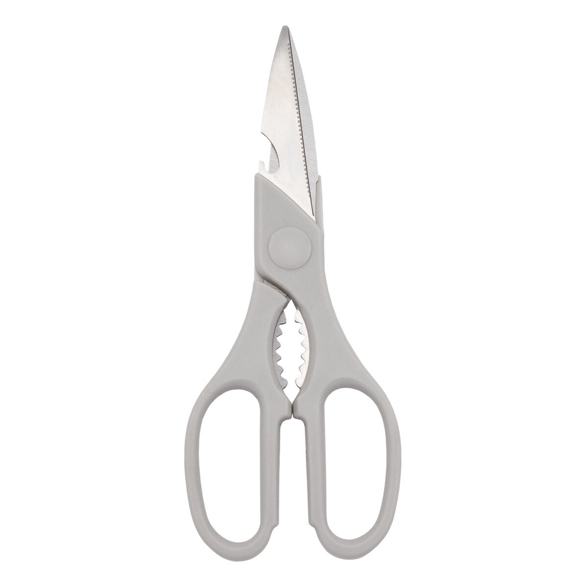 Изображение Ножницы кухонные многофункциональные Hobby&Pro, 21,3 х 8,3 см, серые, 590000