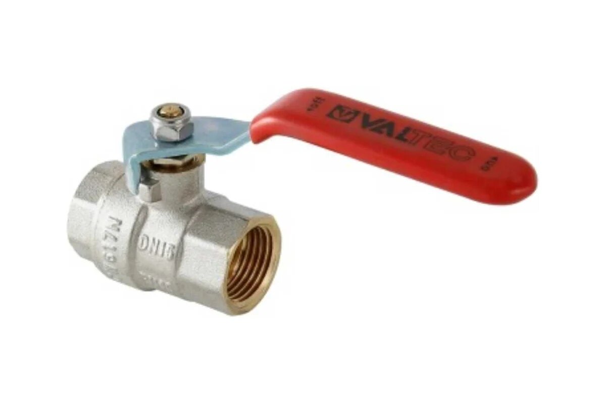 Valtec Кран шар. BASE, стальная рукоятка 1/2 вн.-вн. VT.214. N.04