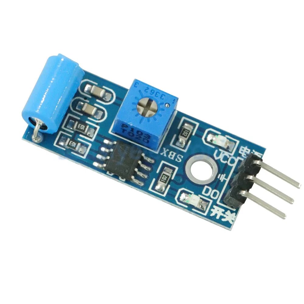 Флюоресцентный датчик вибрации для Arduino
