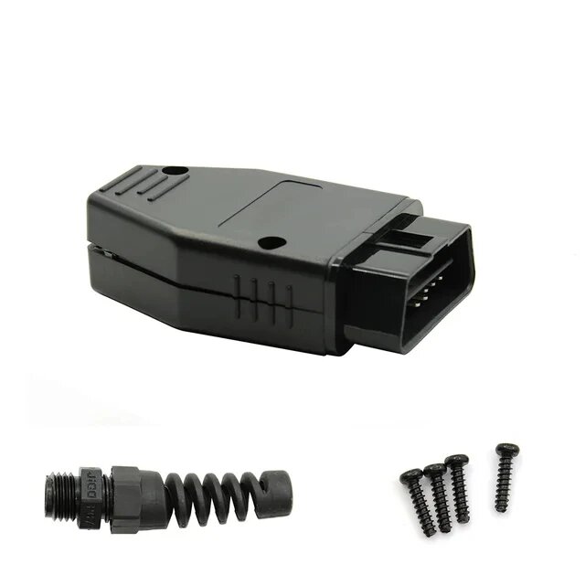 OBD штекер OBD2 16-контактный разъем OBD II Адаптер OBDII Разъем J1962 Разъем OBD2 1962 года на складе, Male
