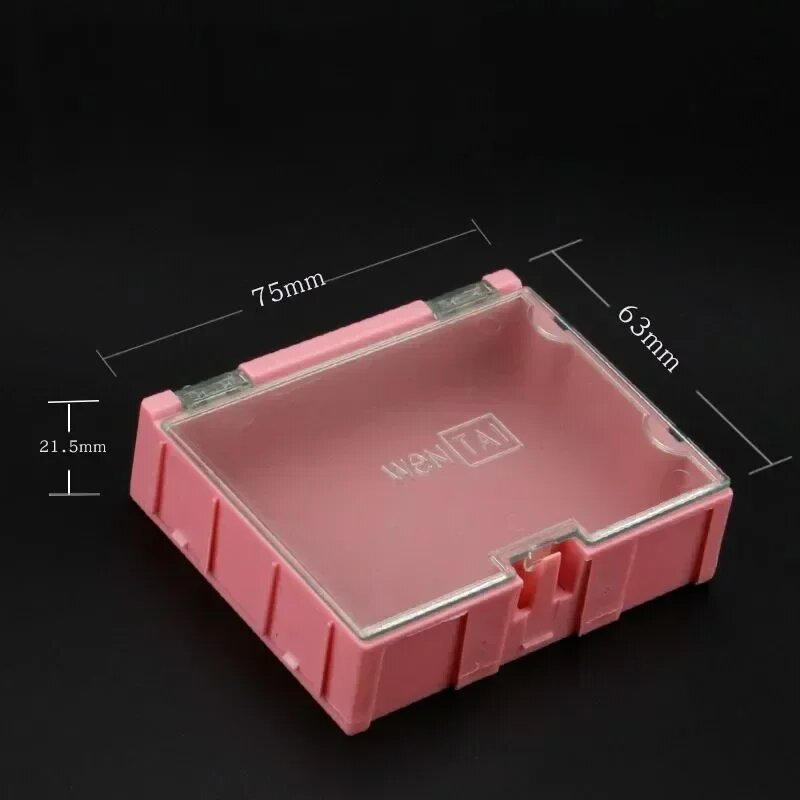 Ящики для хранения электронных компонентов XMSJ, red 3, 1pc